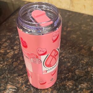 Manna Pink Love Travel Tumbler